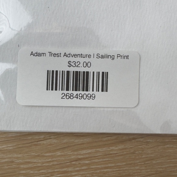 Adam Trest Adventure Sailing Print 11x17 Laurel Mercantile Co NWT - Picture 5 of 5